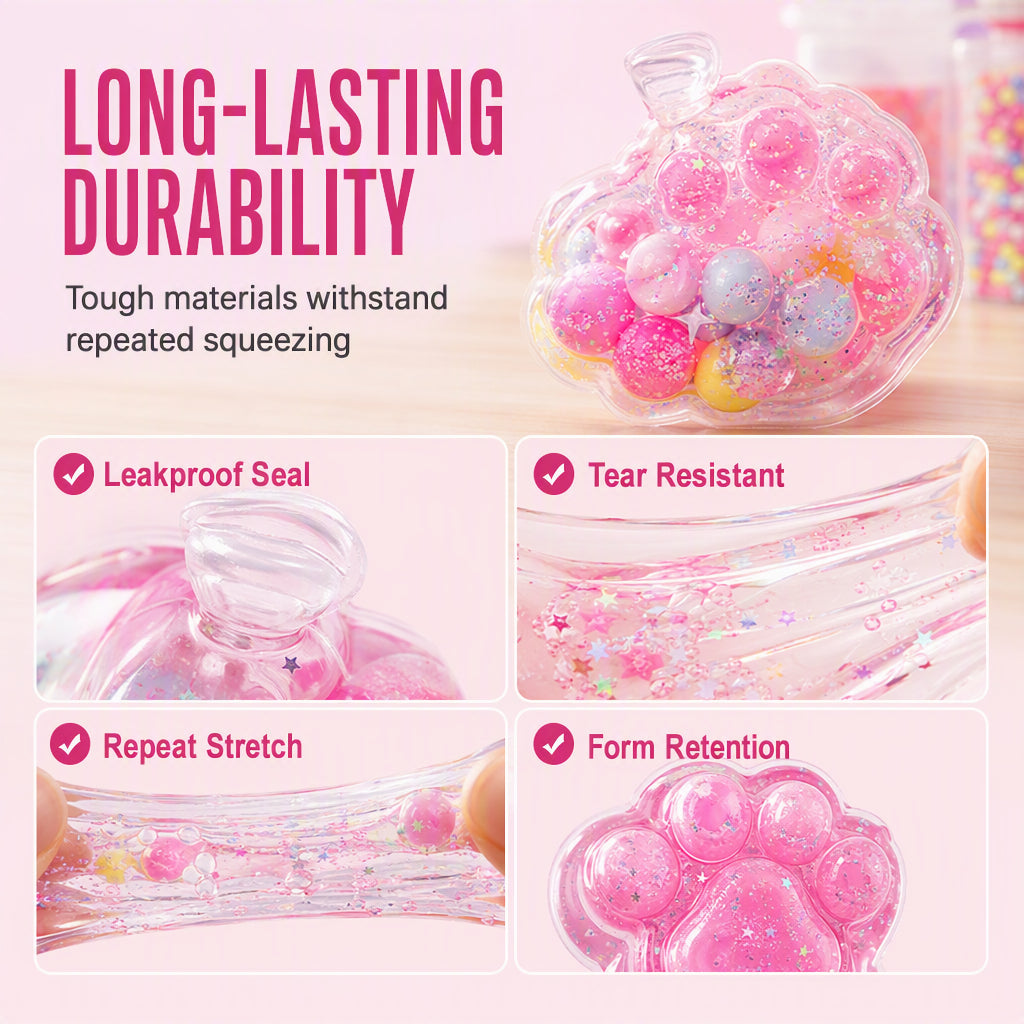 🧊 50% DE RÉDUCTION! 🧸 Kit DIY Squishy Glace Frite – Ludique, anti‑stress & facile à modeler – Parfait pour la détente et la créativité des enfants ✨