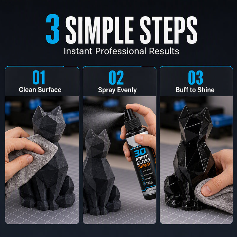 💥 ACHETEZ 2, OBTENEZ 1 GRATUIT! ✨ Spray Brillant pour Impression 3D – Séchage rapide, réducteur de lignes & 100 ml – Compatible PLA/PETG/ABS – Finition haute qualité 🖨️