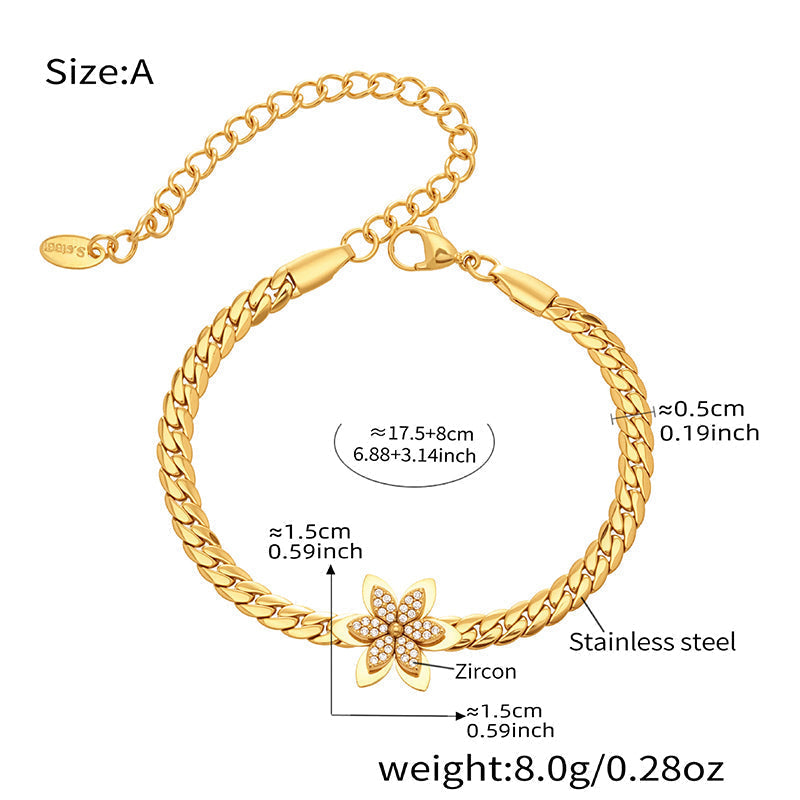 🔥🌸 SOLDES -50% | Collier Fleur Élégant – Un Bijou Délicat pour Sublimer Chaque Tenue ✨