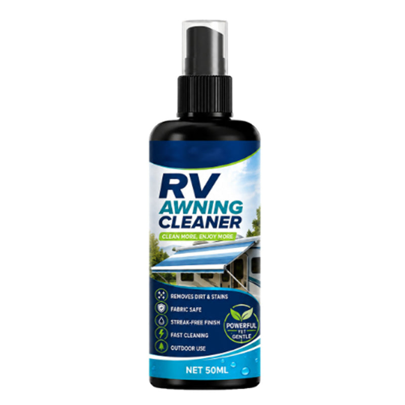 🚐‑50 % MAINTENANT ! Spray nettoyant puissant pour auvents de camping‑car – nettoyage professionnel des tissus, élimination des moisissures et brillance durable – idéal pour auvents de camping‑car et tissus extérieurs ✨🧼