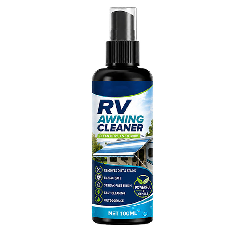 🚐‑50 % MAINTENANT ! Spray nettoyant puissant pour auvents de camping‑car – nettoyage professionnel des tissus, élimination des moisissures et brillance durable – idéal pour auvents de camping‑car et tissus extérieurs ✨🧼