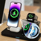 ⏰ PROMO FLASH : 50% DE RÉDUCTION ! 📱 Station de Charge Sans Fil 3-en-1 avec Réveil & Lumière RGB – Charge Smartphone, Montre & Écouteurs 🎧