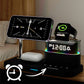 ⏰ PROMO FLASH : 50% DE RÉDUCTION ! 📱 Station de Charge Sans Fil 3-en-1 avec Réveil & Lumière RGB – Charge Smartphone, Montre & Écouteurs 🎧