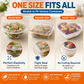 📢📢50% DE RÉDUCTION !! ⏰Couvercles Élastiques Jetables pour Bols Alimentaires🥗🛡️