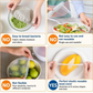 📢📢50% DE RÉDUCTION !! ⏰Couvercles Élastiques Jetables pour Bols Alimentaires🥗🛡️
