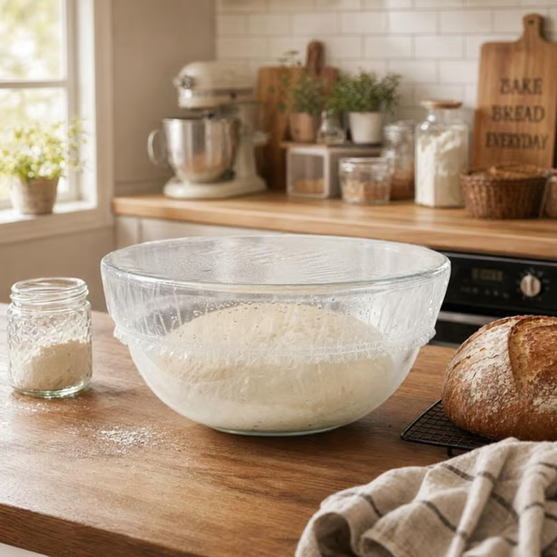 📢📢50% DE RÉDUCTION !! ⏰Couvercles Élastiques Jetables pour Bols Alimentaires🥗🛡️