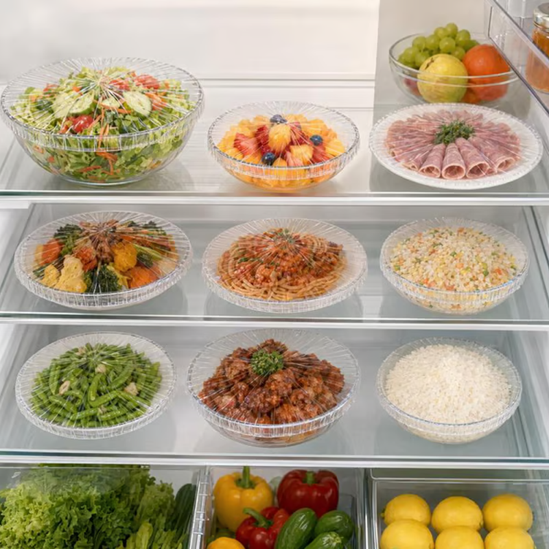 📢📢50% DE RÉDUCTION !! ⏰Couvercles Élastiques Jetables pour Bols Alimentaires🥗🛡️