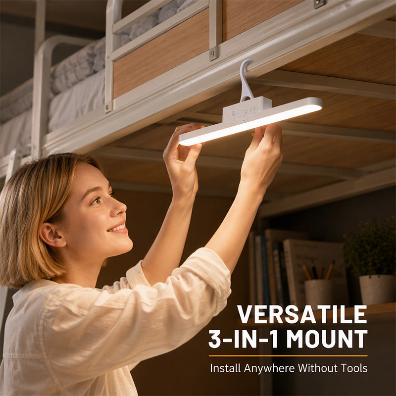 ⏳Offre limitée dans le temps : ‑50 %⏰ Lampe de lecture LED magnétique rechargeable🧲🪝💡
