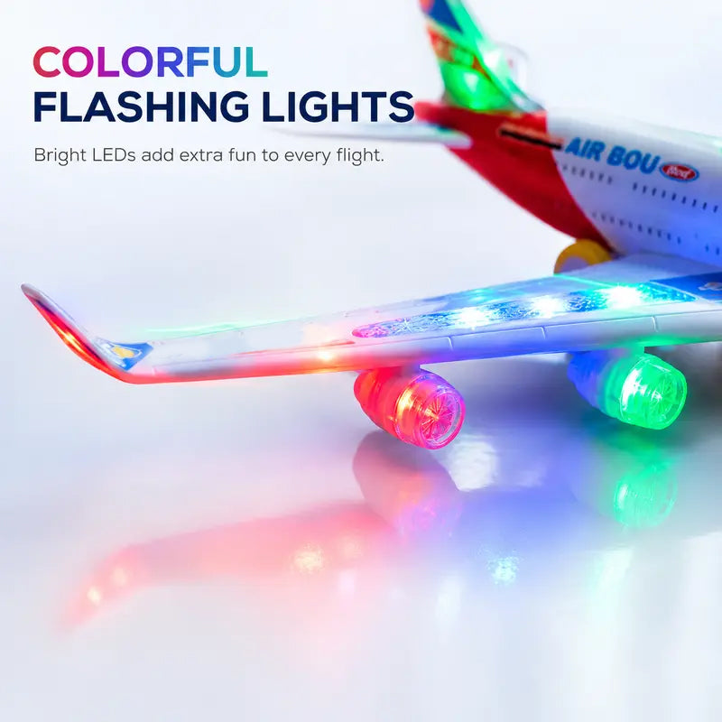 ✈️ PROMO LIMITÉE 50% DE RÉDUCTION ! ✨ Avion Modèle Électrique Sons & Lumières – Amusant, Robuste ✨