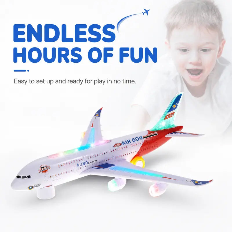 ✈️ PROMO LIMITÉE 50% DE RÉDUCTION ! ✨ Avion Modèle Électrique Sons & Lumières – Amusant, Robuste ✨