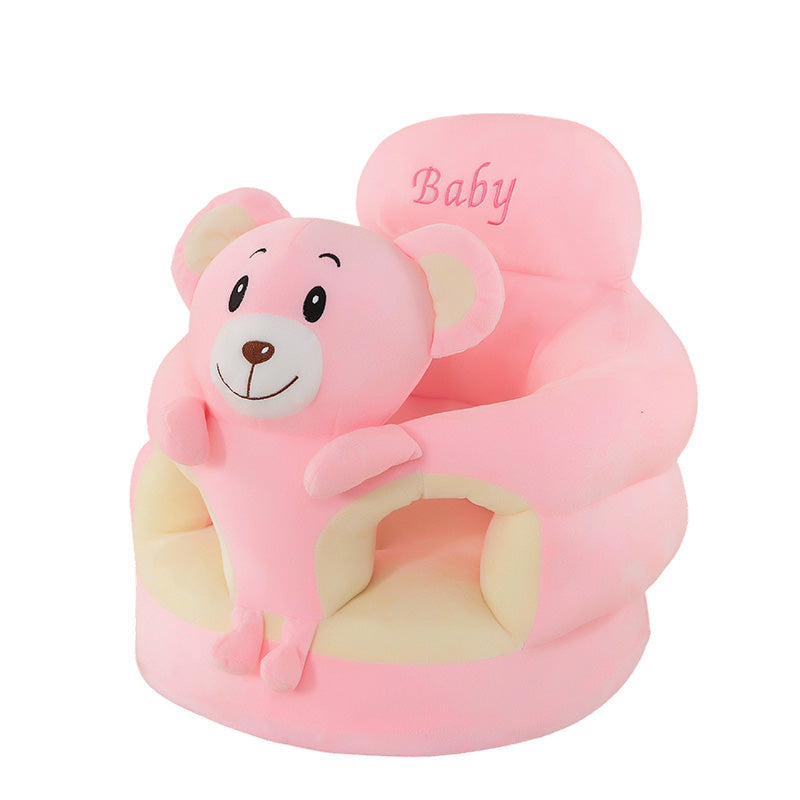 🐻 PROMO FLASH : 50% DE RÉDUCTION ! 🛋️ Canapé Bébé Cartoon Anti-Roulis – Dossier Stable & Peluche Ultra-Douce – Base Antidérapante – Siège de Sol Sécurisé pour Premiers Jeux et Repos 🛡️