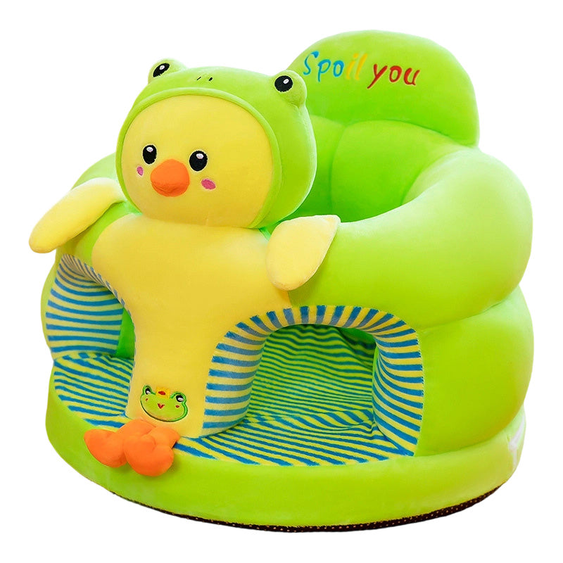 🐻 PROMO FLASH : 50% DE RÉDUCTION ! 🛋️ Canapé Bébé Cartoon Anti-Roulis – Dossier Stable & Peluche Ultra-Douce – Base Antidérapante – Siège de Sol Sécurisé pour Premiers Jeux et Repos 🛡️