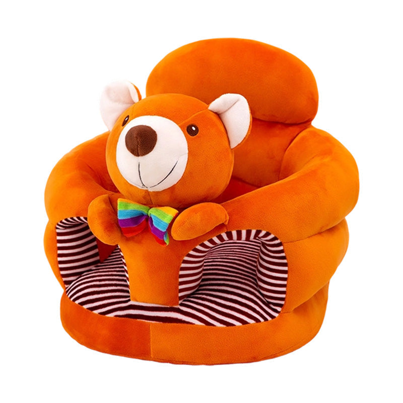 🐻 PROMO FLASH : 50% DE RÉDUCTION ! 🛋️ Canapé Bébé Cartoon Anti-Roulis – Dossier Stable & Peluche Ultra-Douce – Base Antidérapante – Siège de Sol Sécurisé pour Premiers Jeux et Repos 🛡️