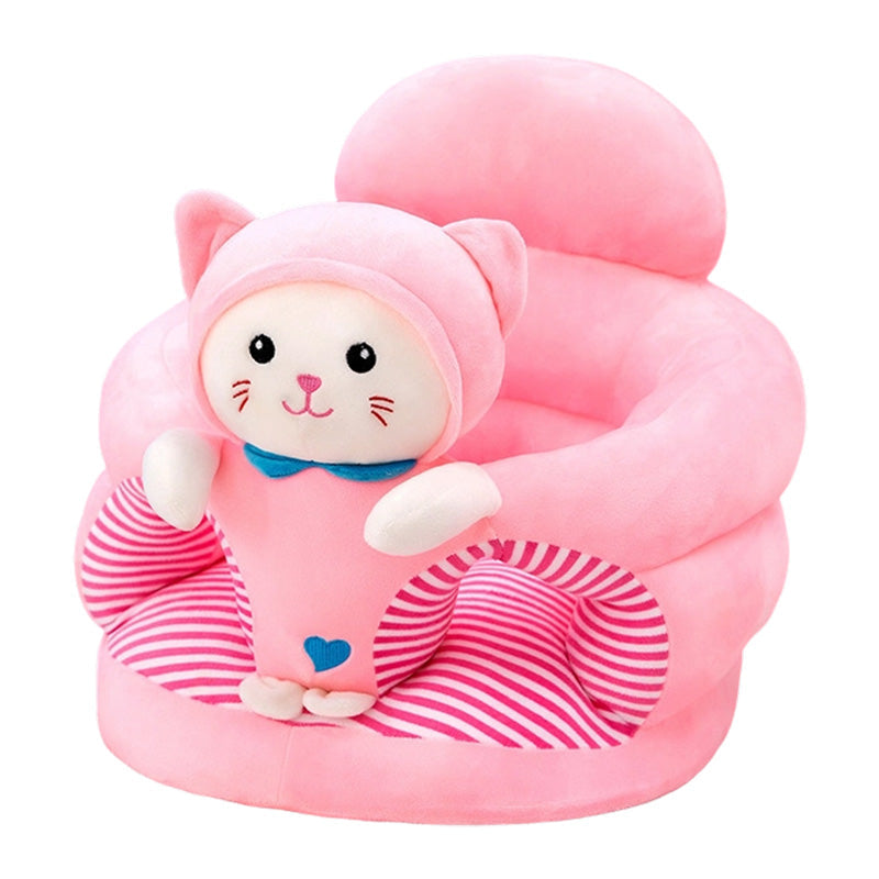 🐻 PROMO FLASH : 50% DE RÉDUCTION ! 🛋️ Canapé Bébé Cartoon Anti-Roulis – Dossier Stable & Peluche Ultra-Douce – Base Antidérapante – Siège de Sol Sécurisé pour Premiers Jeux et Repos 🛡️