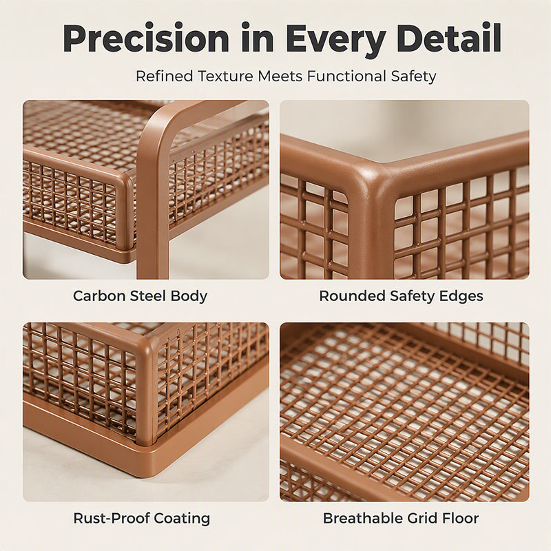 🏠 PROMO FLASH : 50% DE RÉDUCTION ! 📦 Étagère de Rangement 2 Niveaux – Acier Carbone – Accès Ouvert en Forme de C for Bureau & Cuisine ☕