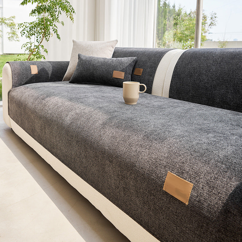 🛋️ PROMO FLASH : 50% DE RÉDUCTION ! ✨ Housse de Canapé Moderne – Mélange de Chenille – Douce & Antidérapante for Salon & Coin Lecture 🏠