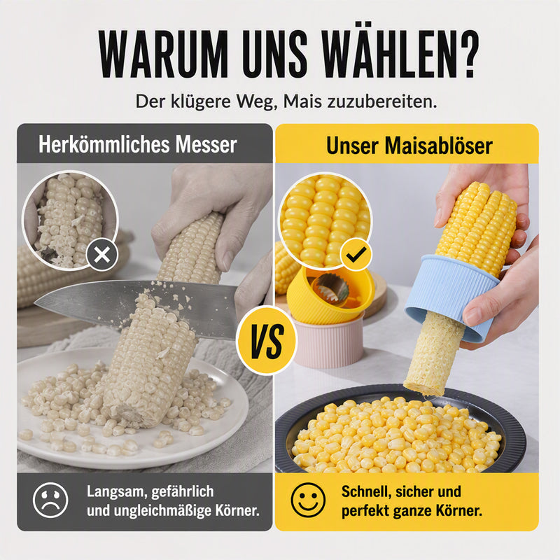 📢📢50% DE RÉDUCTION !! ⏰⚡Achetez-en 1, Obtenez-en 1 Gratuit⚡ Éégrenoir à Maïs Manuel pour Maison & Cuisine