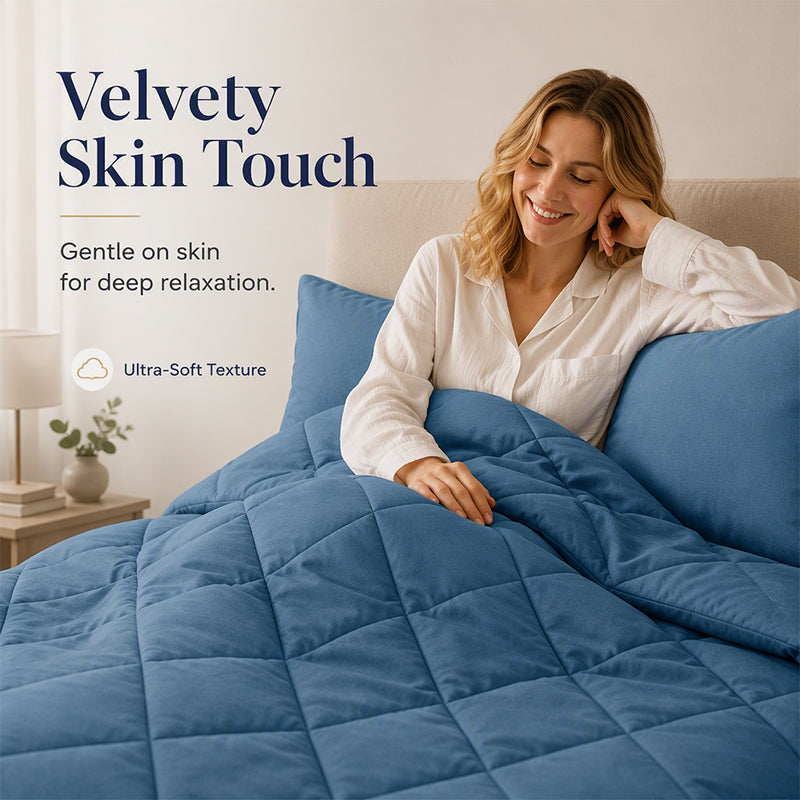 📢 PROMO FLASH : 50% DE RÉDUCTION ! Parure de Couette Matelassée 3 Pièces avec Taies d'Oreiller