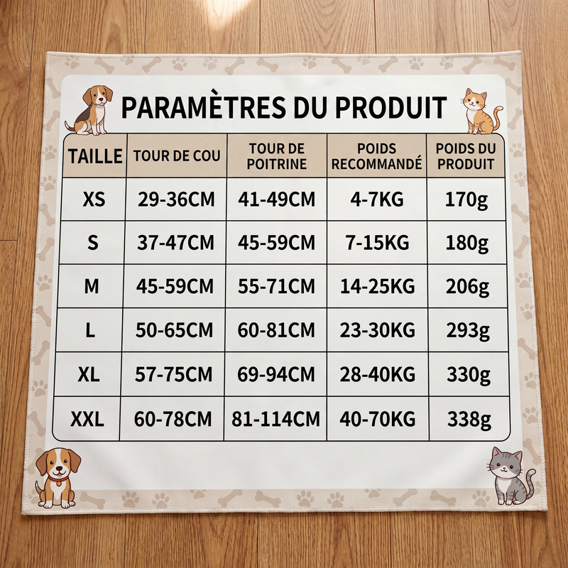 📢📢50% DE RÉDUCTION !! ⏰ Harnais sans tirage + laisse – Maille respirante, bandes réfléchissantes – Poignée de contrôle supérieure – Tailles XS à 2XL – 5 coloris – Promenades confortables et sécurisées 🌙