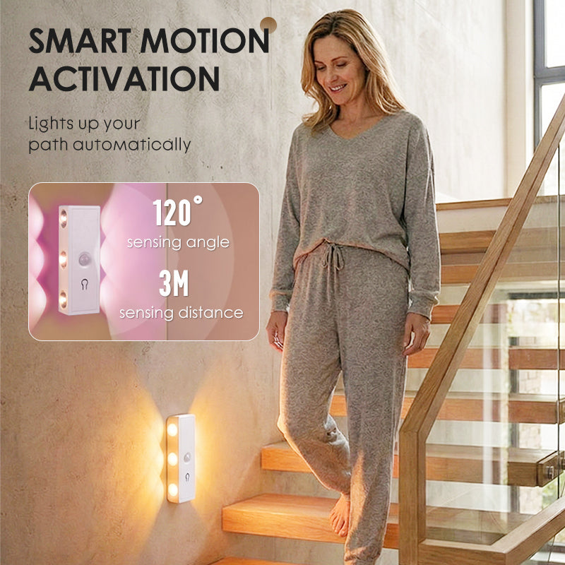 💡 PROMO FLASH : 50% DE RÉDUCTION ! 🏠 Veilleuse LED – ABS – Détecteur de Mouvement & Magnétique Sans Perçage for Couloir & Escalier ✨