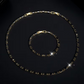 ✨ 50% DE RÉDUCTION ! Parure Bijoux Scintillants pour Homme – Collier & Bracelet Zircon Cubique, Style Street Luxe