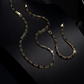 ✨ 50% DE RÉDUCTION ! Parure Bijoux Scintillants pour Homme – Collier & Bracelet Zircon Cubique, Style Street Luxe