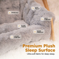 🐾 PROMO FLASH : 50% DE RÉDUCTION ! ✨ Lit Surélevé en Bois pour Animaux – Cadre Naturel & Coussin Peluche Ultra-Doux – Lavable en Machine for Confort Toutes Saisons 🛌