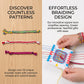 🎀 PROMO FLASH : 50% DE RÉDUCTION ! 🧵 Kit de Fabrication de Bracelets DIY pour Enfants – Tissage Créatif & Perles Colorées – 6 Styles Disponibles for Loisirs Créatifs ✨