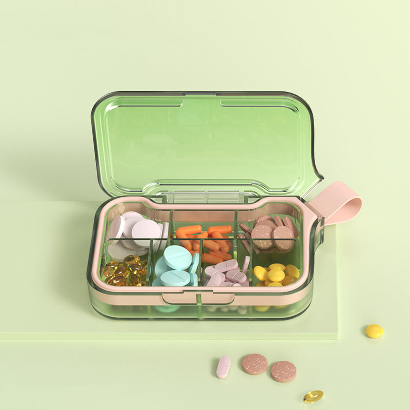 💊 PROMO FLASH : 50% DE RÉDUCTION ! Pilulier Portable Multi-Compartiments – 4 ou 7 Cases, Joint Silicone & PC Durable – 5 Couleurs for Quotidien & Voyage ✨