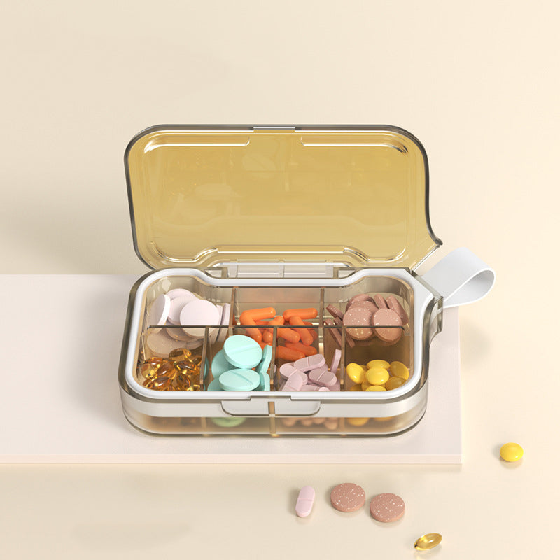 💊 PROMO FLASH : 50% DE RÉDUCTION ! Pilulier Portable Multi-Compartiments – 4 ou 7 Cases, Joint Silicone & PC Durable – 5 Couleurs for Quotidien & Voyage ✨