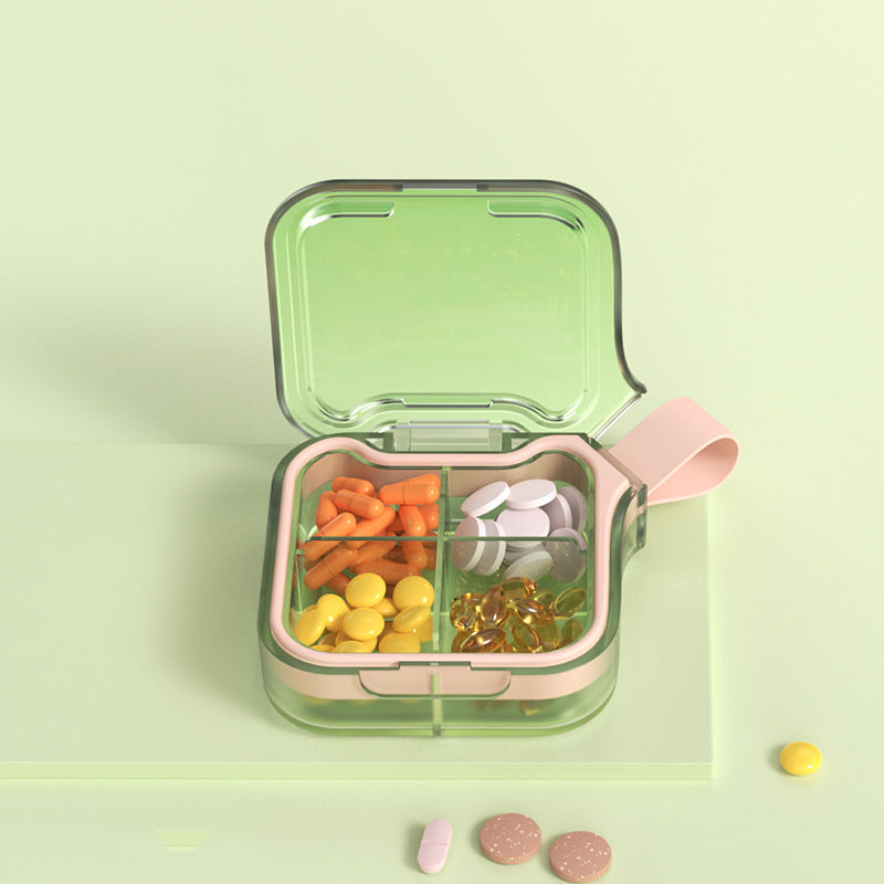 💊 PROMO FLASH : 50% DE RÉDUCTION ! Pilulier Portable Multi-Compartiments – 4 ou 7 Cases, Joint Silicone & PC Durable – 5 Couleurs for Quotidien & Voyage ✨