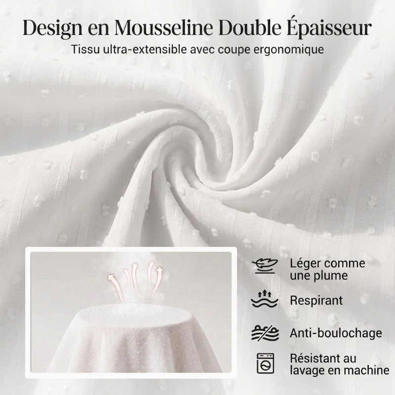 Débardeur fluide uni sans manches pour femme
