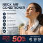 ❄️ 50% DE RÉDUCTION 💐 Ventilateur de cou ultra-silencieux – Rotation 360° & 3 vitesses ✨